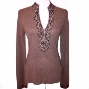 J. Crew. Wool-Cashmere Blend Sweater